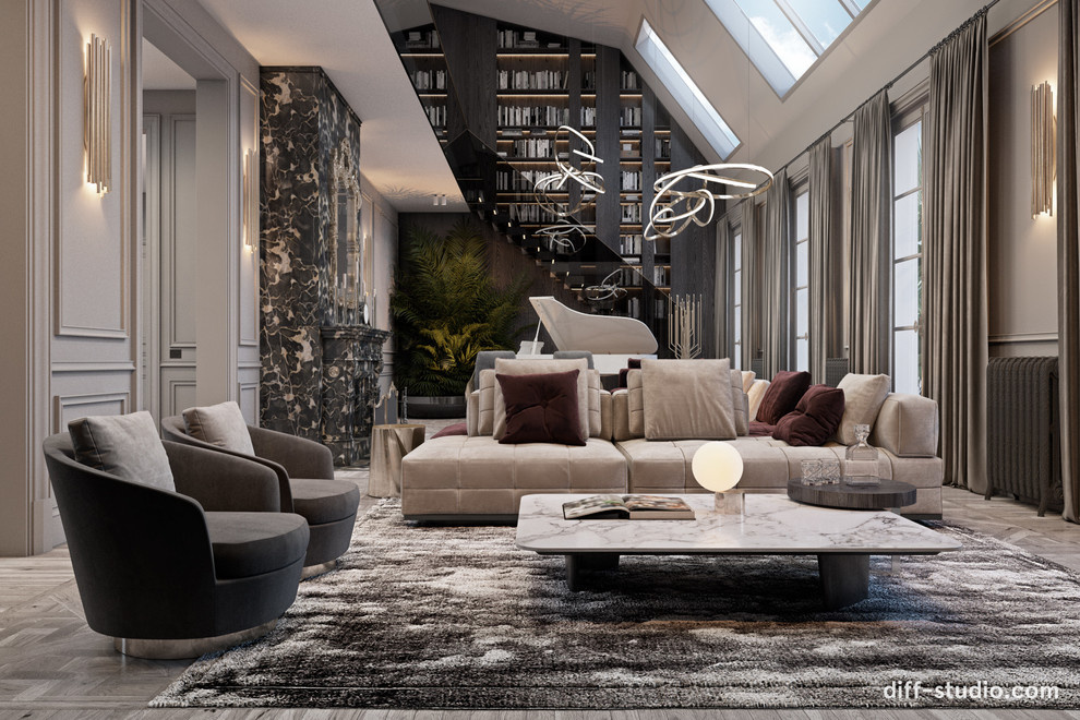 Two-level apartment in Paris │ Part 1