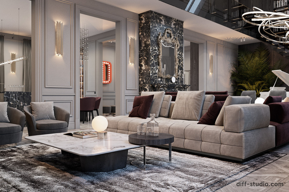 Two-level apartment in Paris │ Part 1