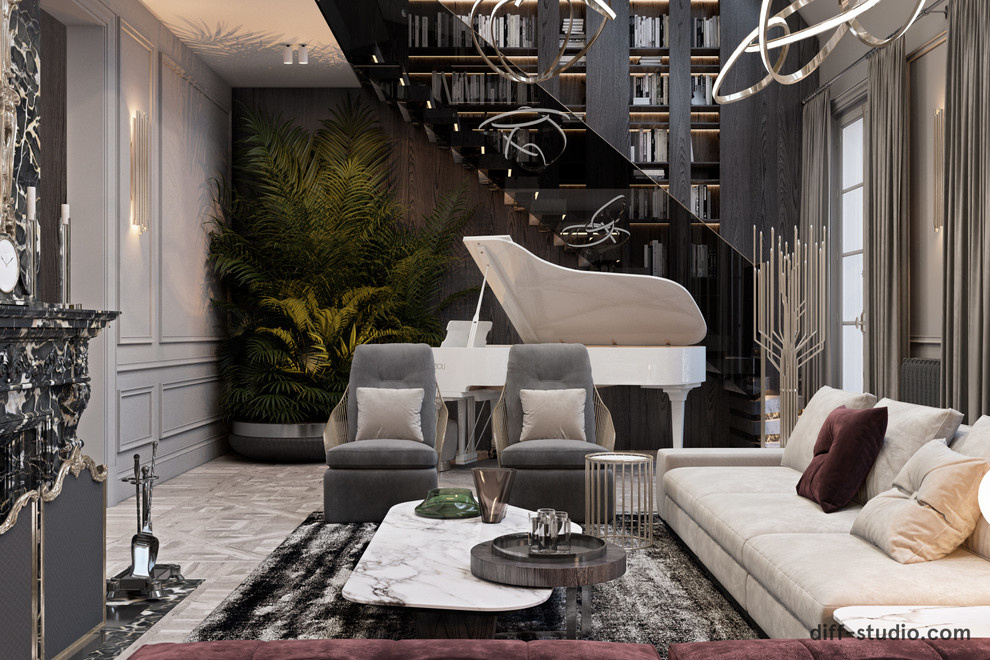 Two-level apartment in Paris │ Part 1