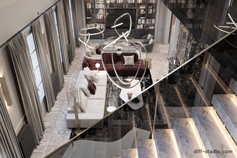 Two-level apartment in Paris │ Part 1