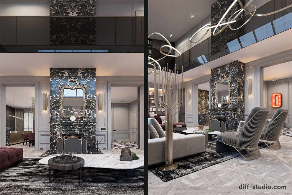 Two-level apartment in Paris │ Part 1