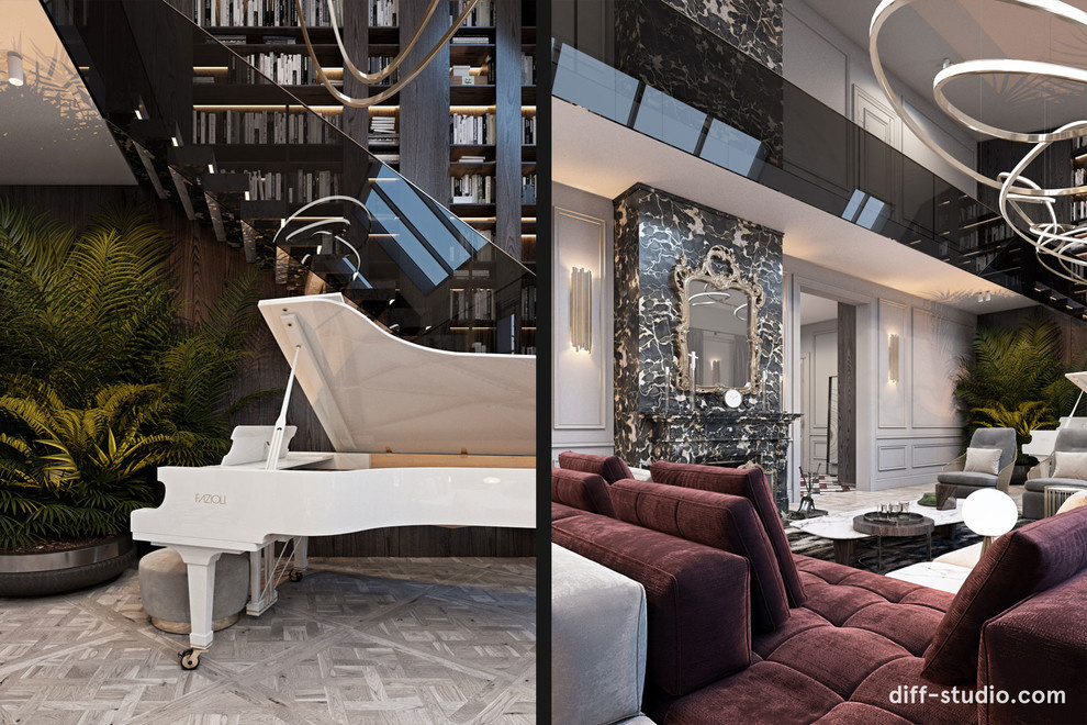 Two-level apartment in Paris │ Part 1