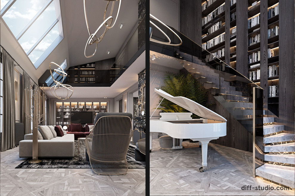 Two-level apartment in Paris │ Part 1
