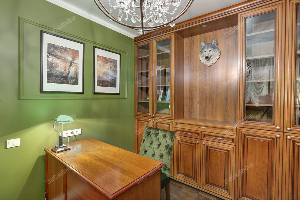 Домашний кабинет-библиотека