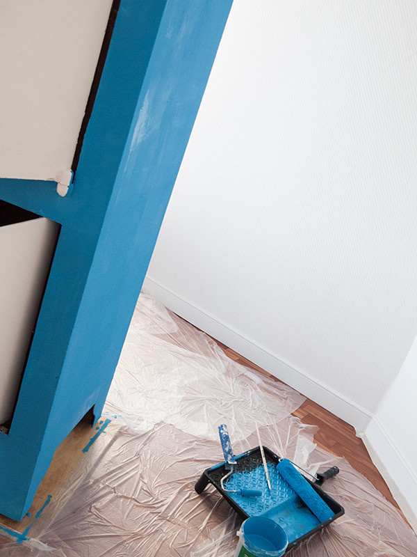 Сейф в процессе декорирования