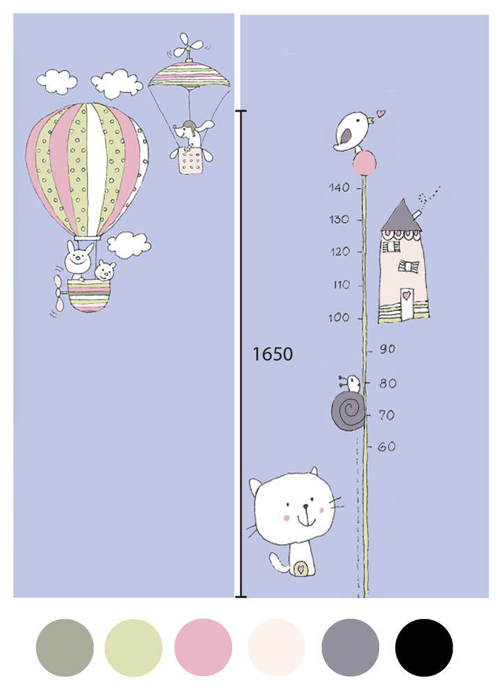 Эскизы, цветовая гамма