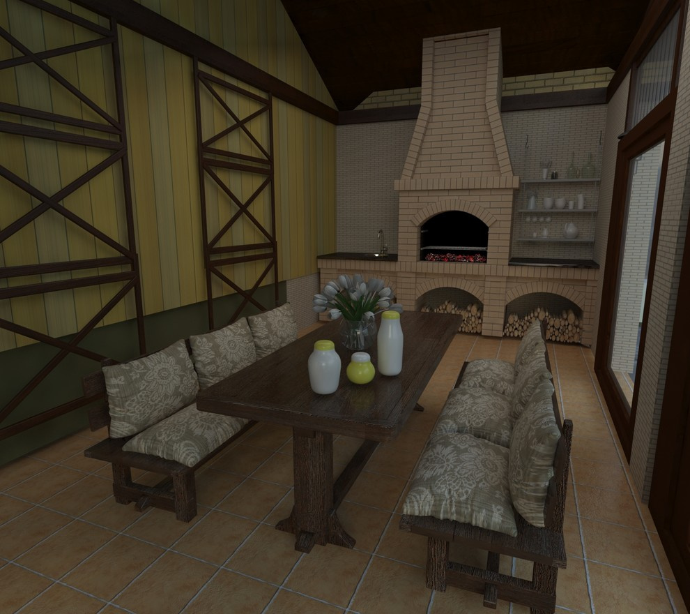 поселок Казеная заимка (ландшафтный дизайн проект)