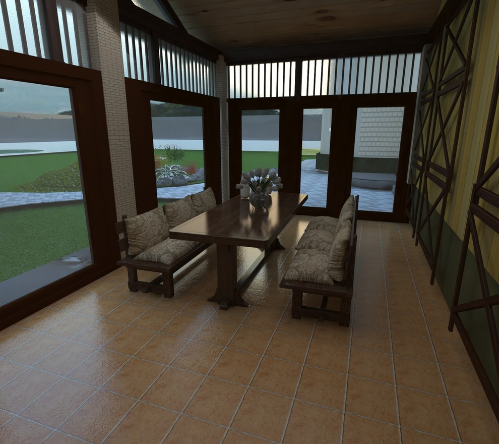 поселок Казеная заимка (ландшафтный дизайн проект)