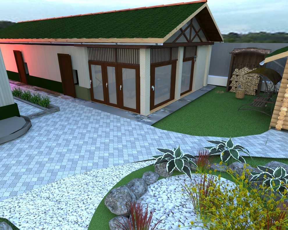 поселок Казеная заимка (ландшафтный дизайн проект)