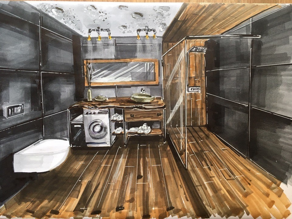 Siberian apartment for a man