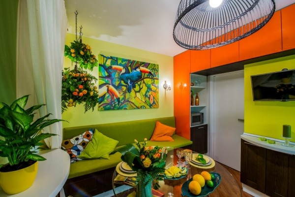 кухня в стиле Рио для телепроекта  "Сделано со вкусом" на ТНТ