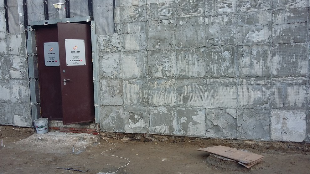 Фасад из керамогранита