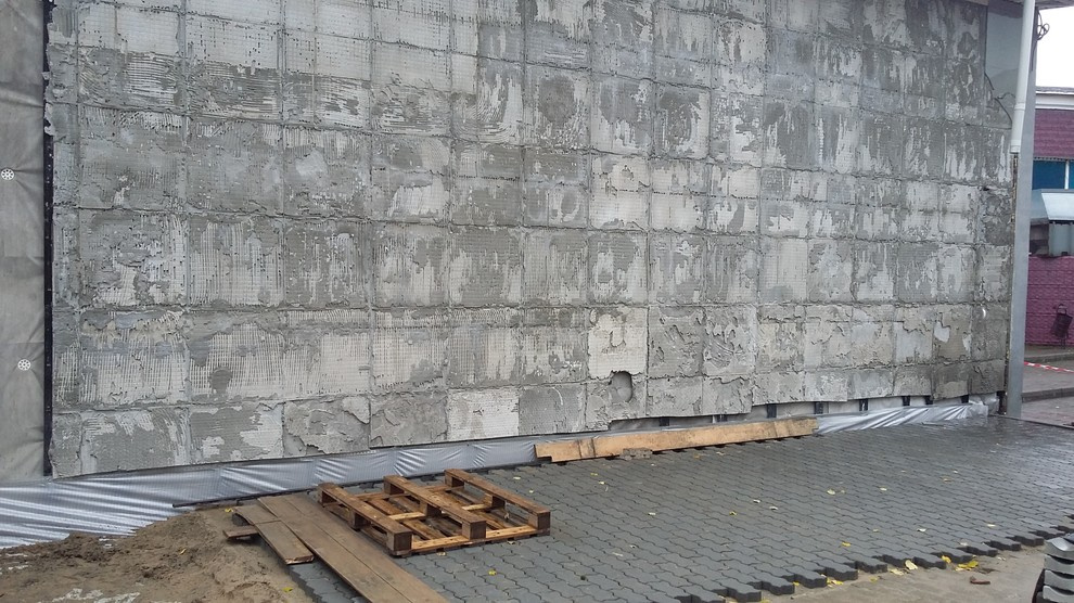 Фасад из керамогранита