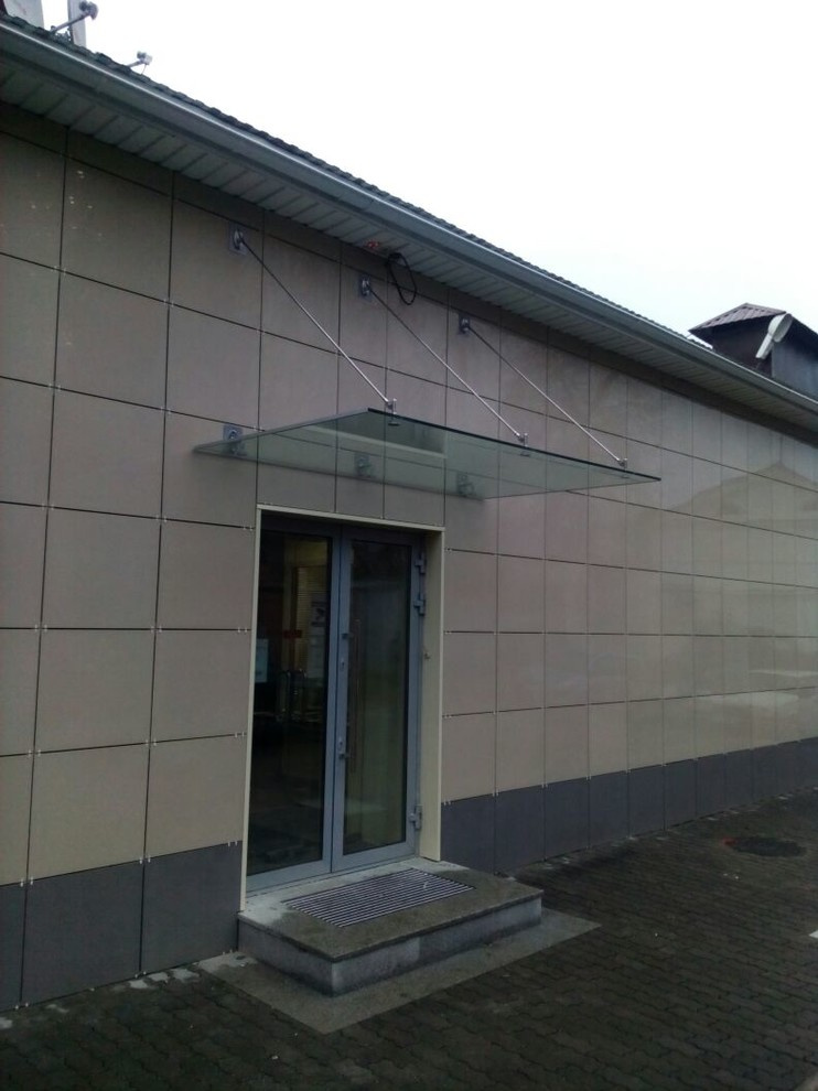 Фасад из керамогранита