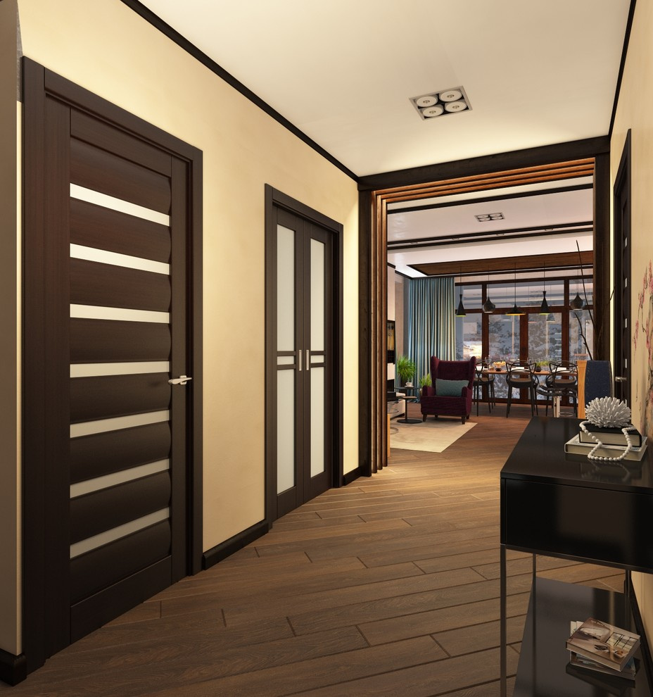 Дизайн гостиной, кухни, столовой в г.Воткинске