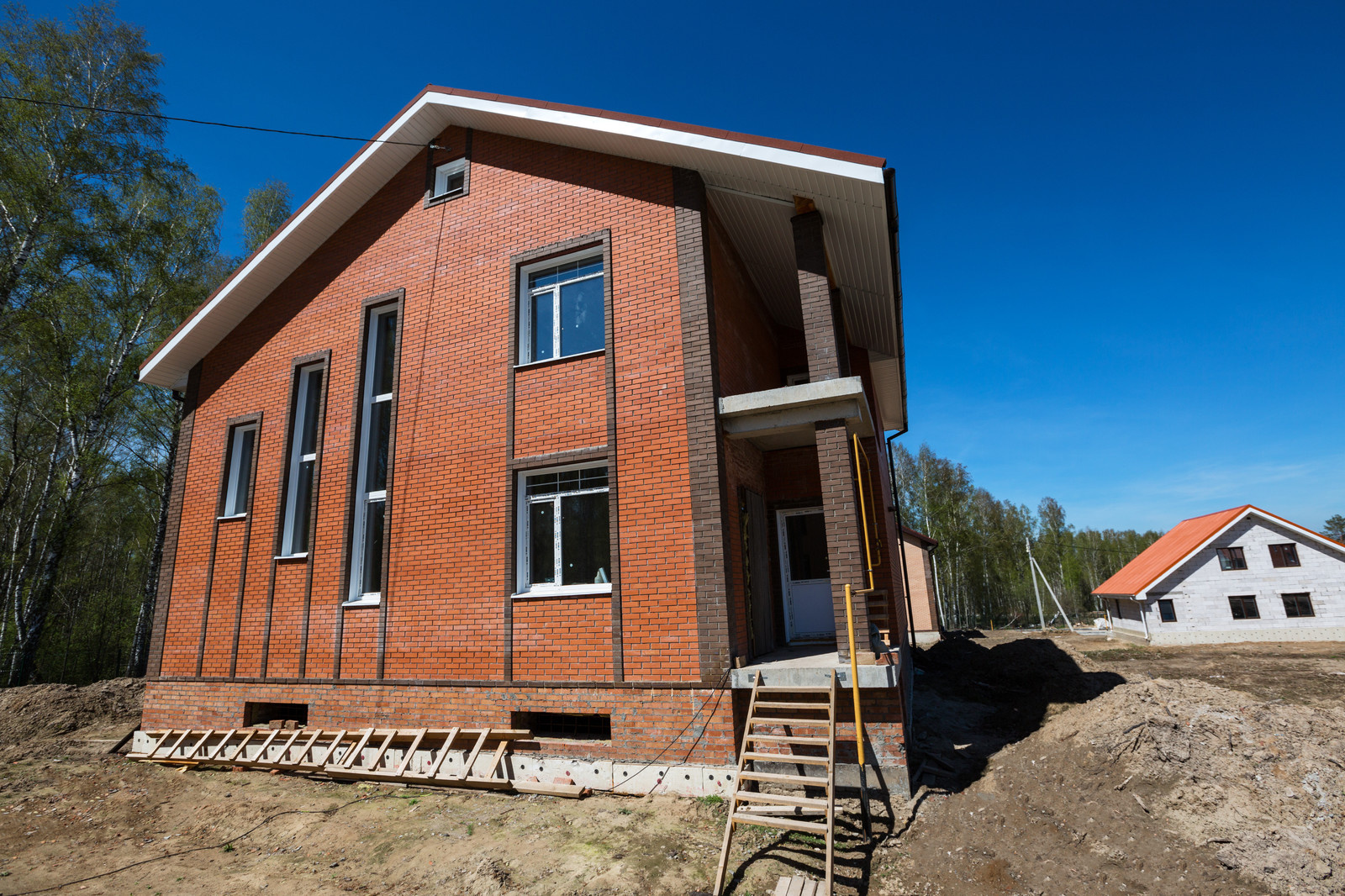 Газовое отопление в доме 265 м2