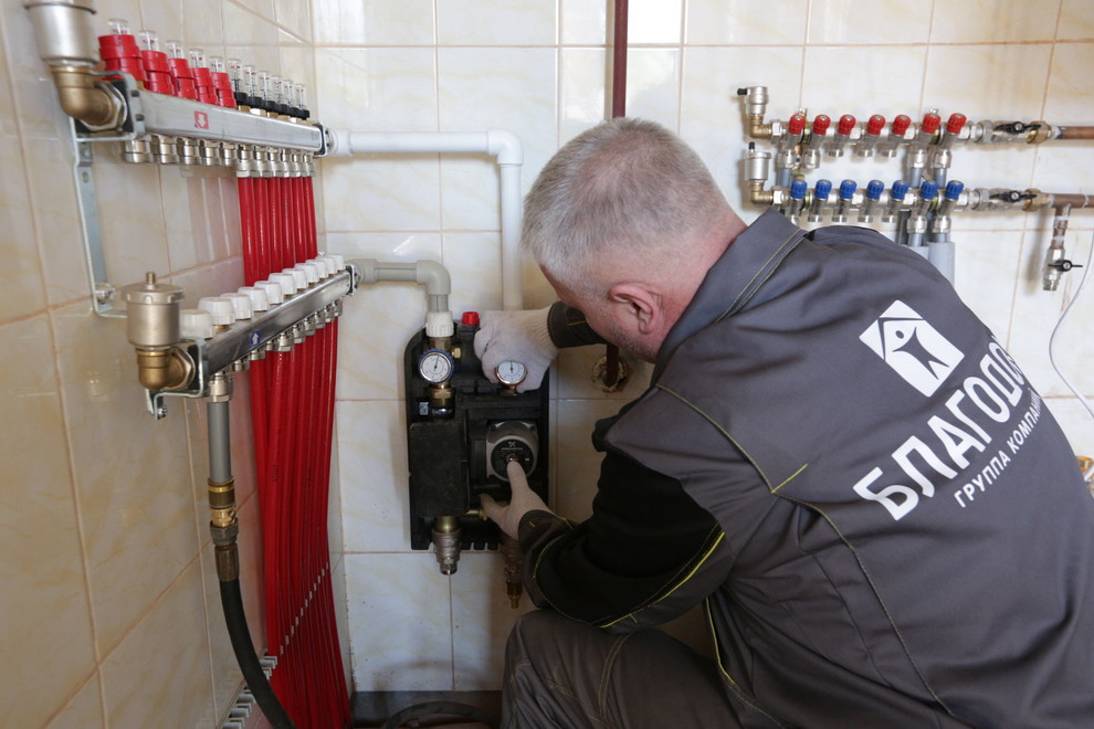 Газовое отопление в доме 265 м2