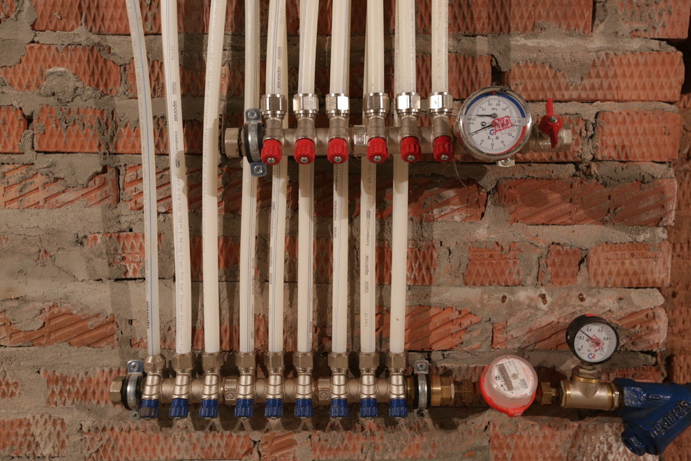 Газовое отопление в доме 690