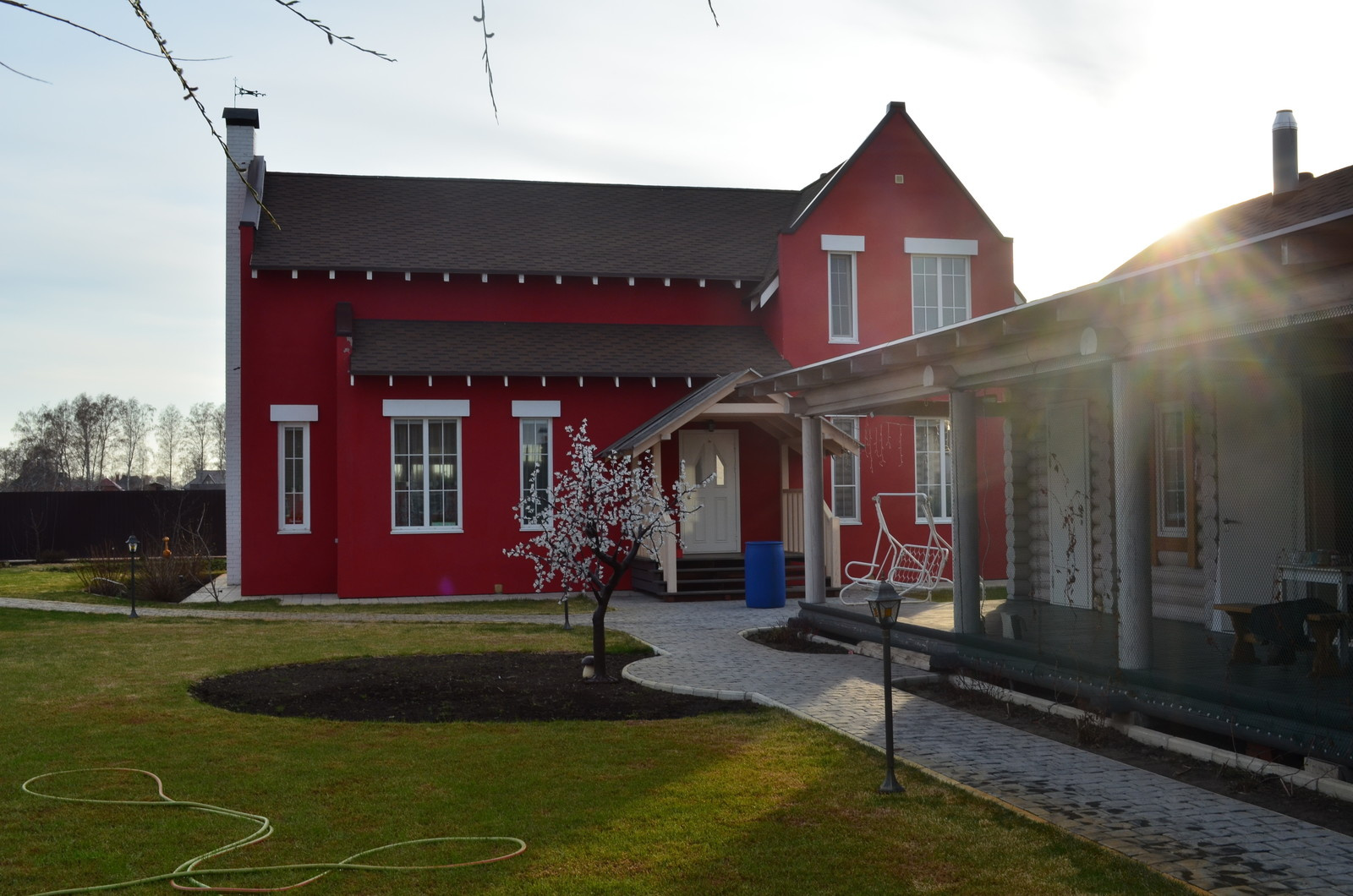 Газовое отопление в доме 285 м