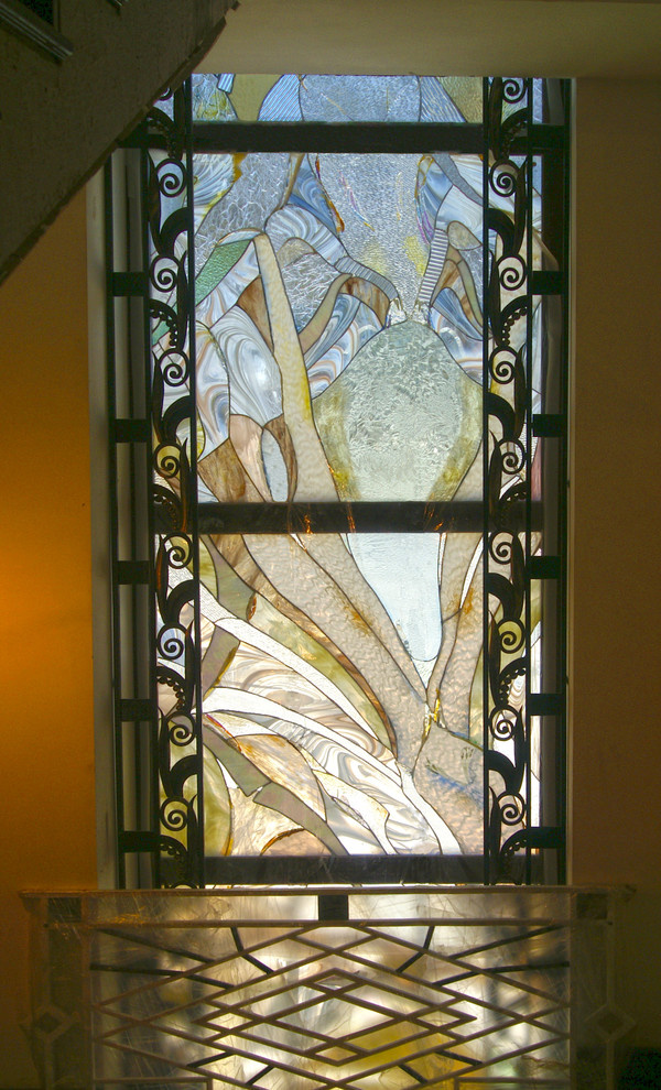 Витражная живопись.