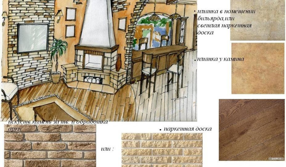 Бильядная в доме