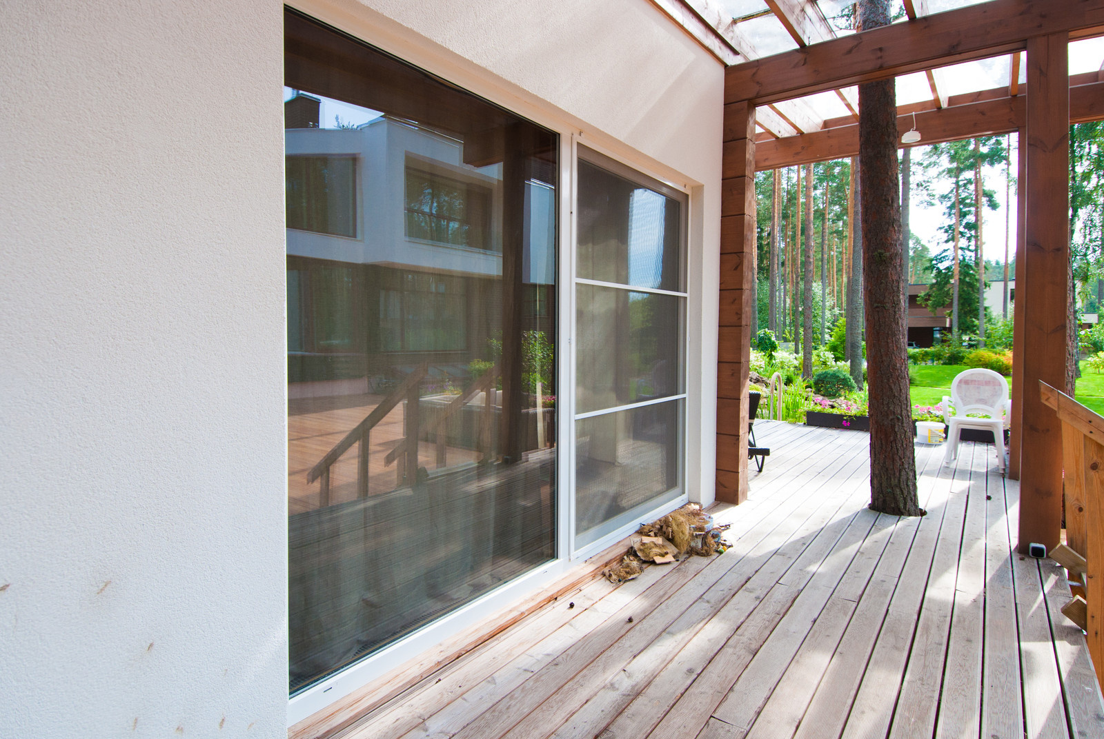 Остекление коттеджа в Ленинградской области