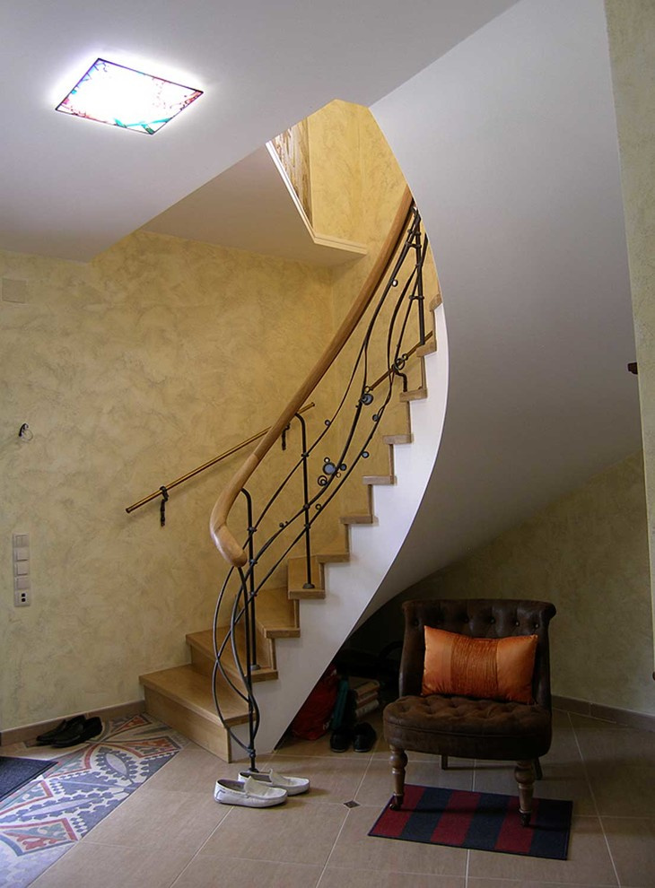 Дом с открытым потолком