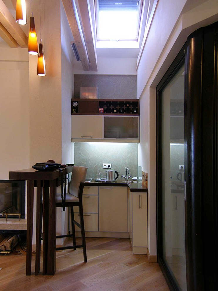 Дом с открытым потолком