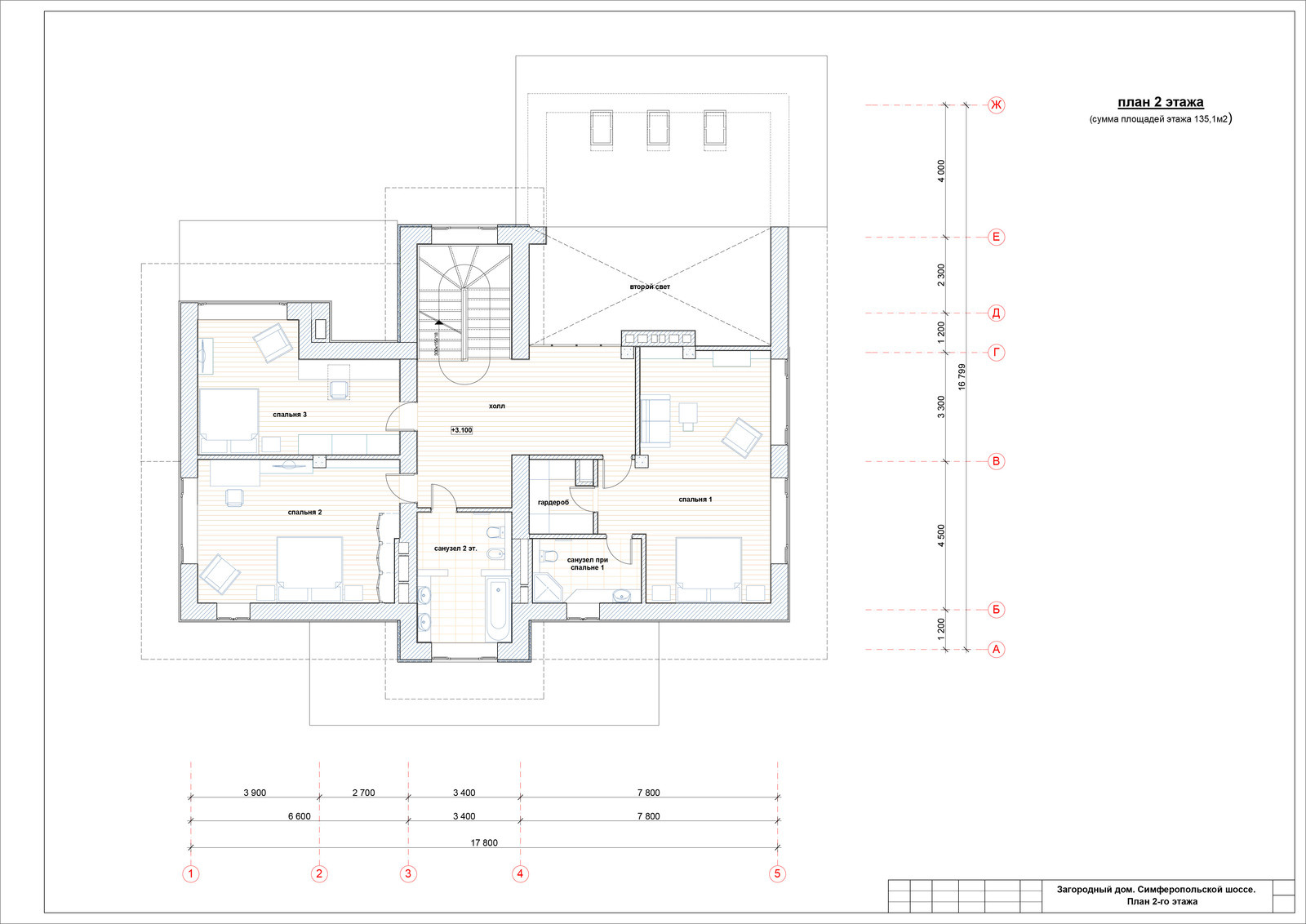 Загородный дом на Симферопольском шоссе