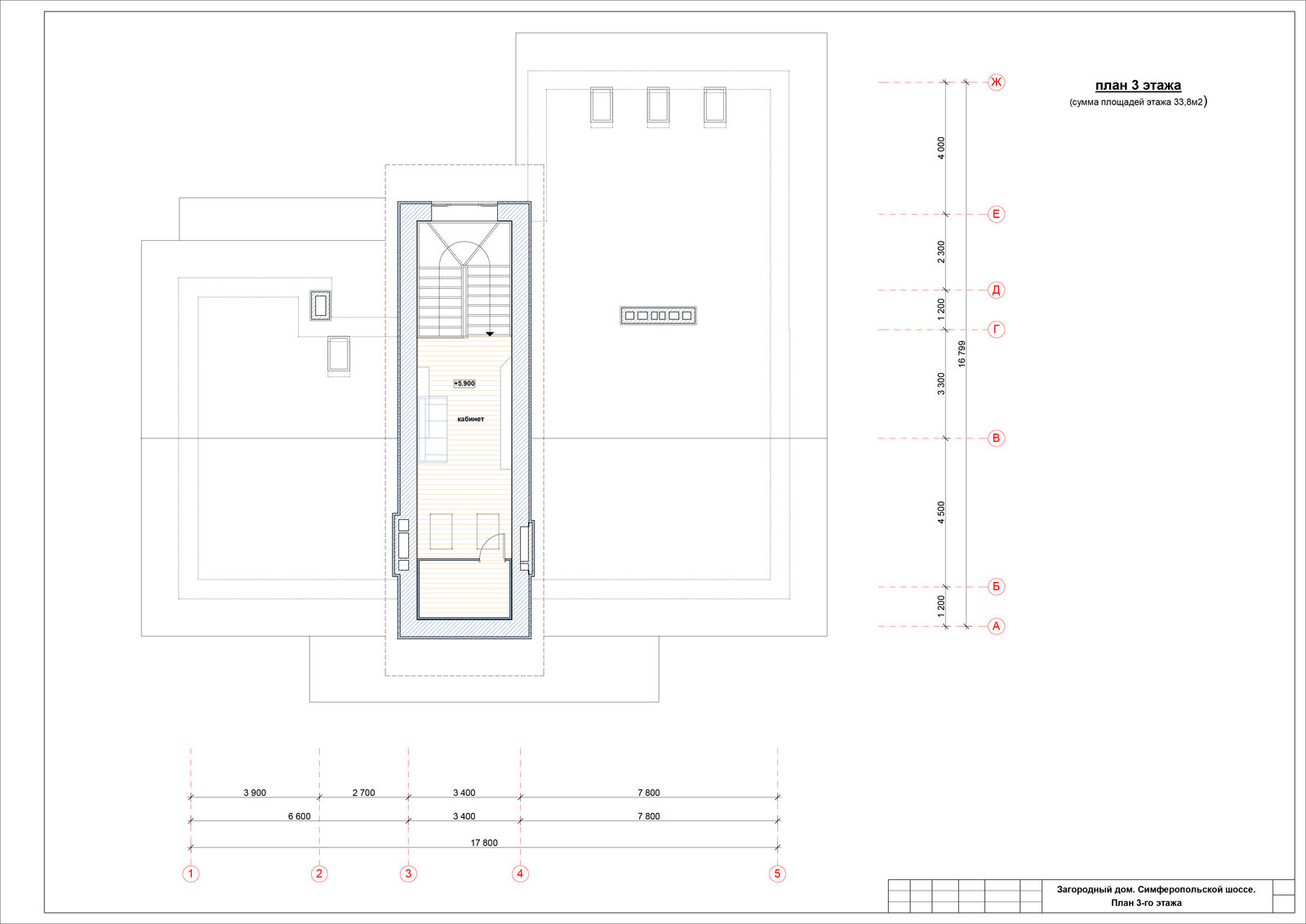 Загородный дом на Симферопольском шоссе