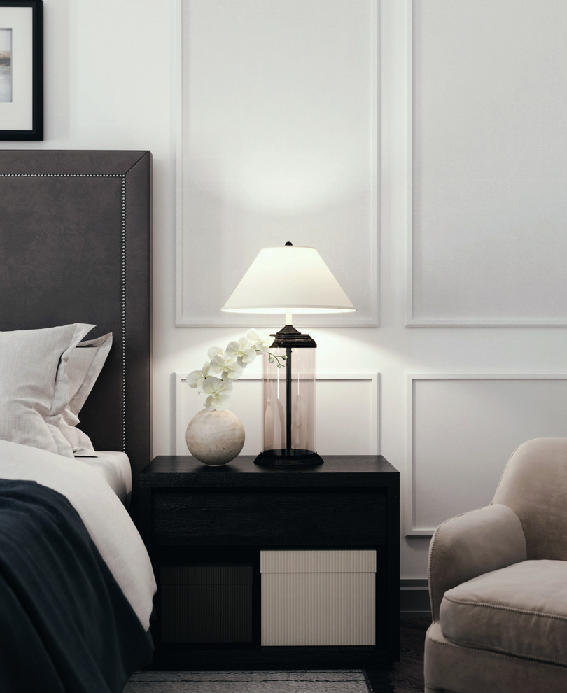 Классическая спальня + гостиная