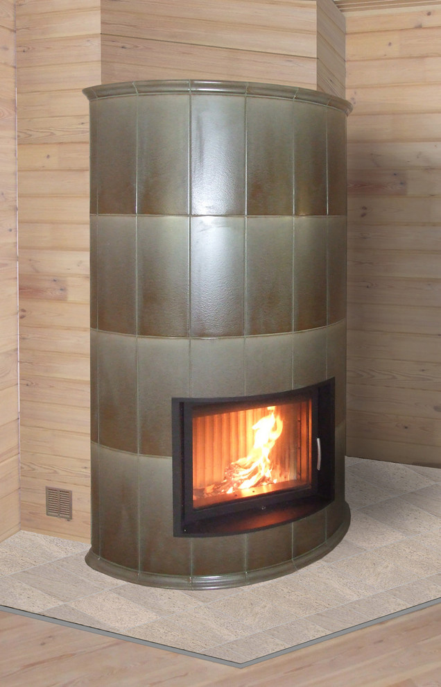 Изразцовые камины и печи