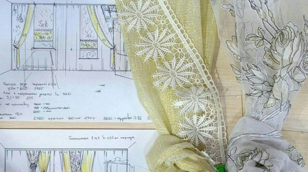 Обложка проекта: Декоративные шторы