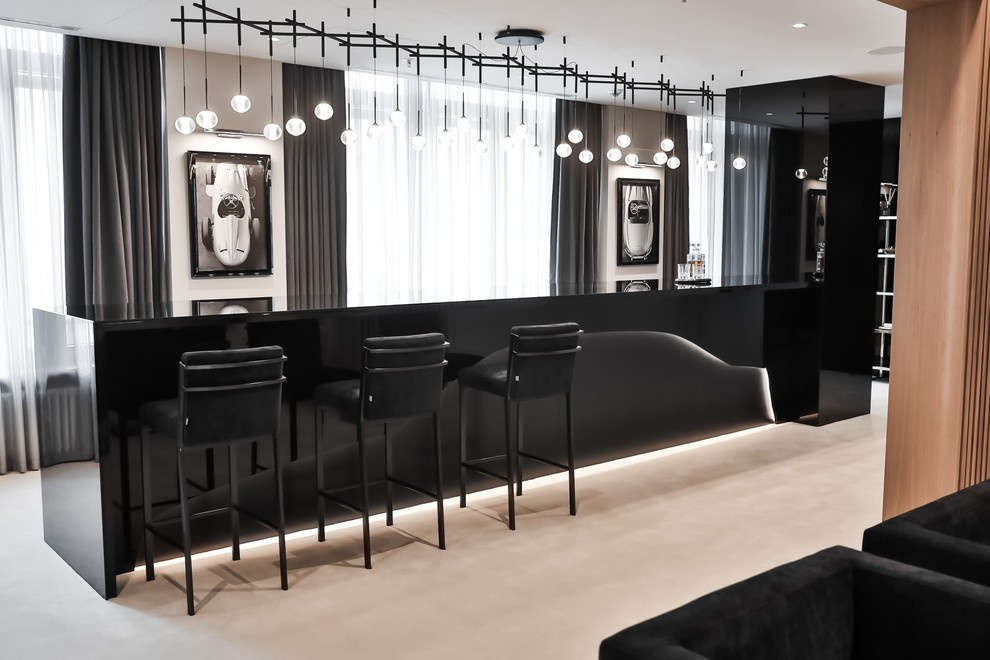 Бельгийское напольное покрытие в Mayback Suite для "Рэдиссон Ройал, Москва"