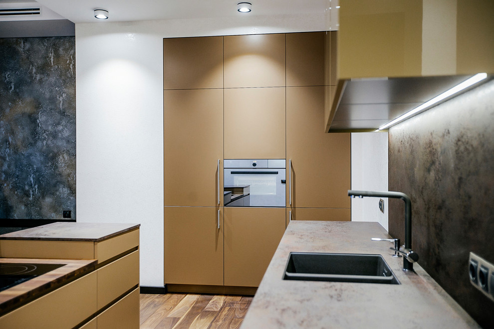 Кухня в пряных тонах