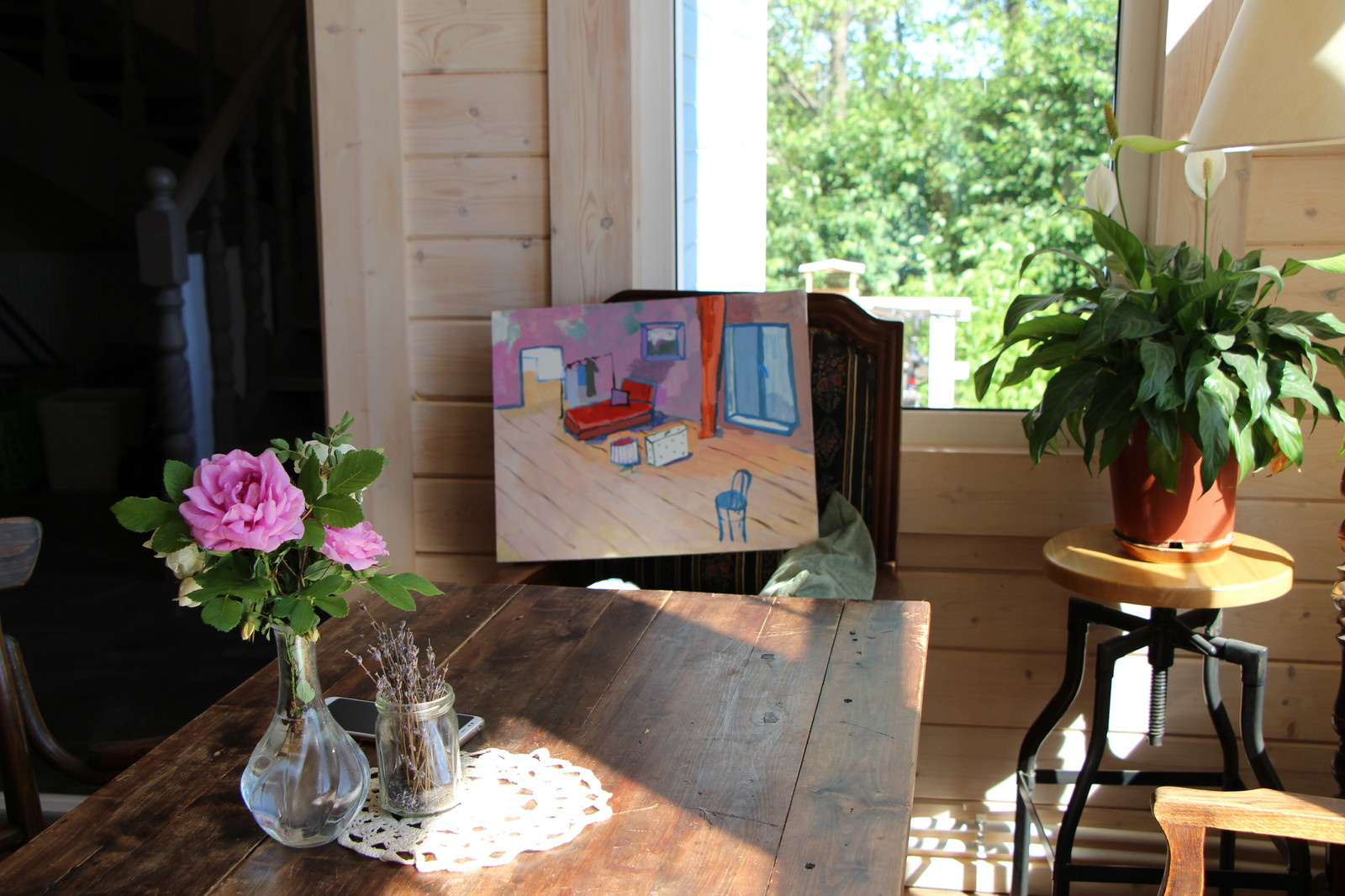 Фото работ в интерьере: Болотов дача