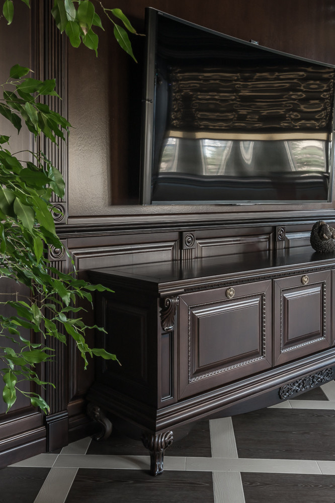 СТОЛОВАЯ В КЛАССИЧЕСКОМ СТИЛЕ