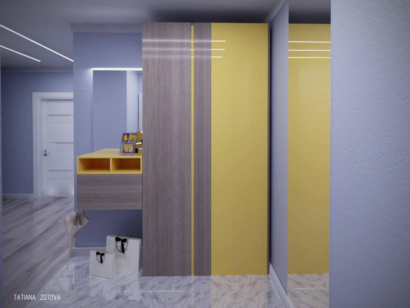 Дизайн двухкомнатной квартиры в Москве