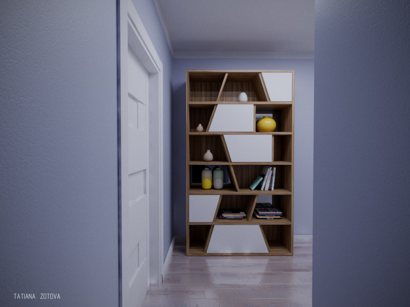 Дизайн двухкомнатной квартиры в Москве