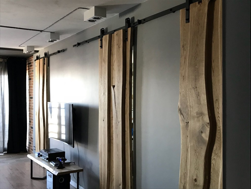 Рустикальные раздвижные системы для лофта