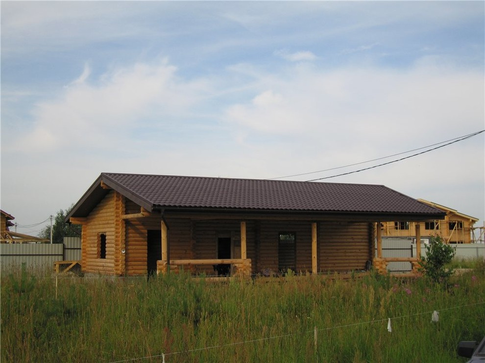 Обложка проекта: Монтаж металлочерепицы на новом загородном доме