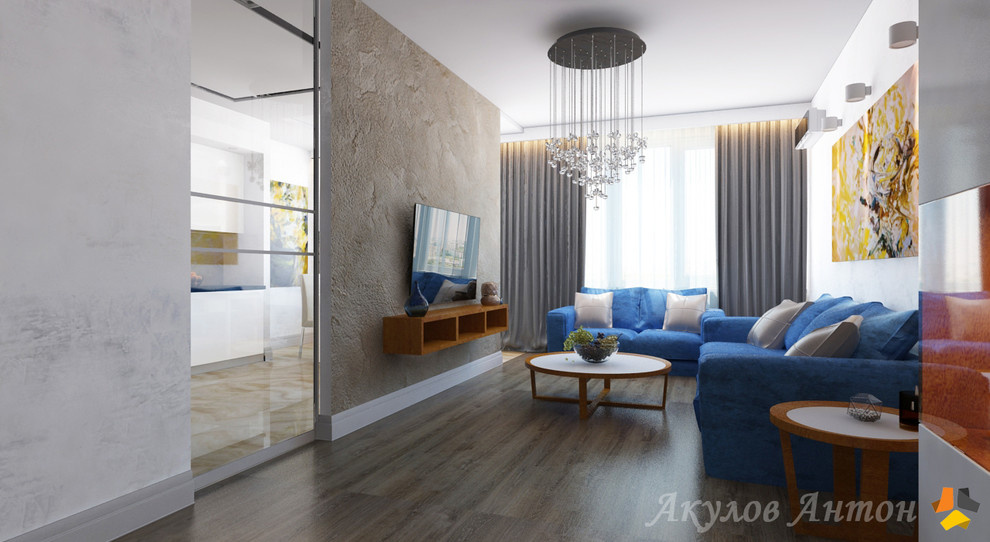 Дизайн-проект интерьера квартиры в ЖК "Триумф" 100 кв.м.