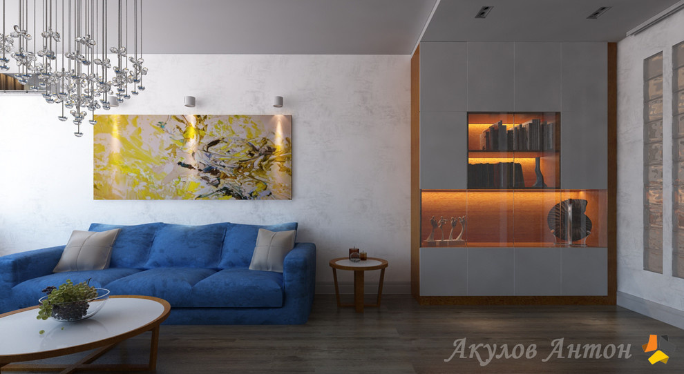 Дизайн-проект интерьера квартиры в ЖК "Триумф" 100 кв.м.