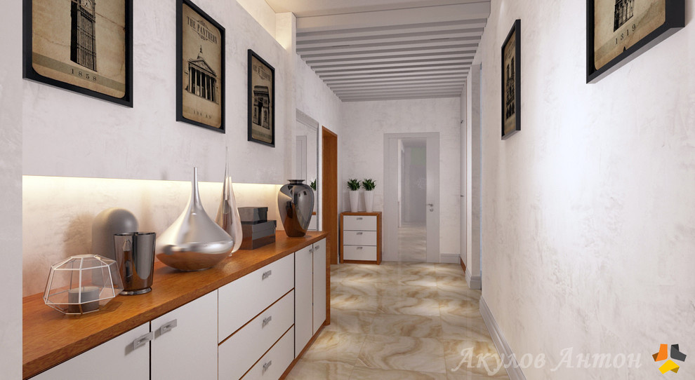 Дизайн-проект интерьера квартиры в ЖК "Триумф" 100 кв.м.