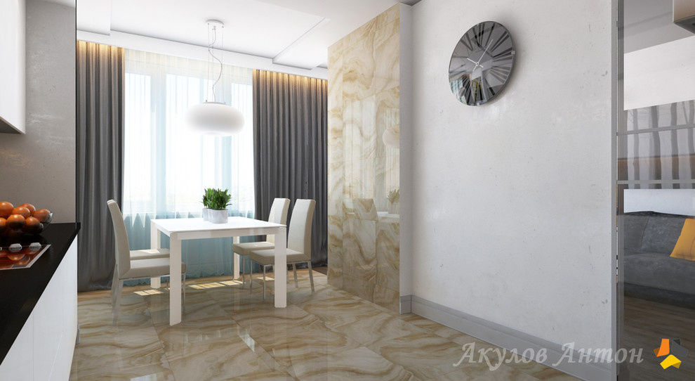 Дизайн-проект интерьера квартиры в ЖК "Триумф" 100 кв.м.