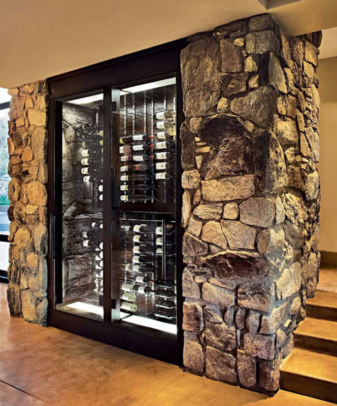 Винные шкафы в интерьере