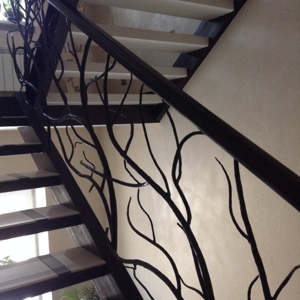 Лестничное ограждение "Дерево"