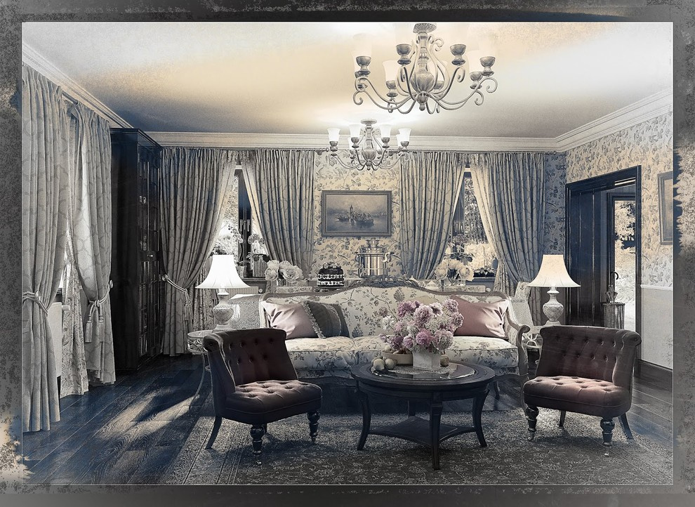 Tatyana's Cottage: interior design and visualizations of mansion in the Russian