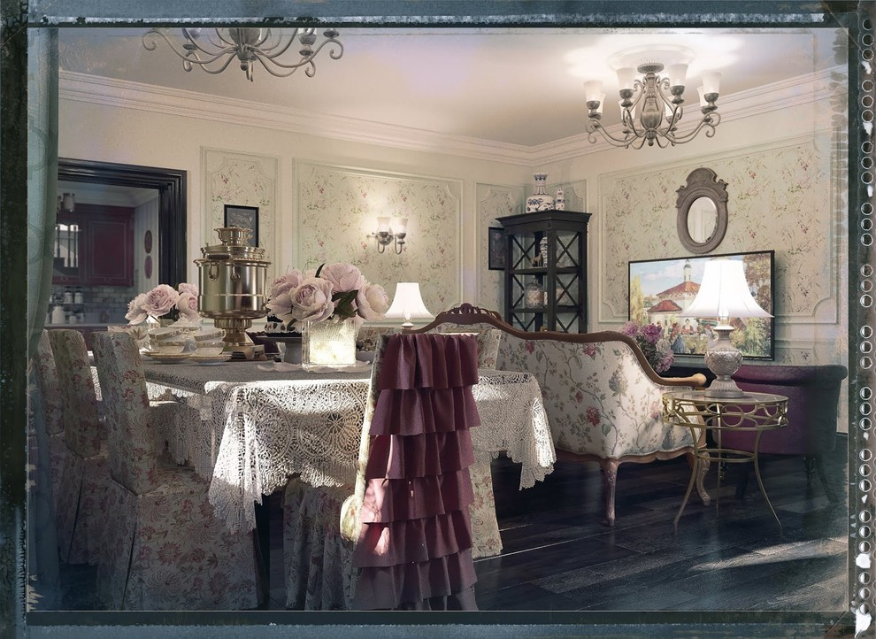 Tatyana's Cottage: interior design and visualizations of mansion in the Russian