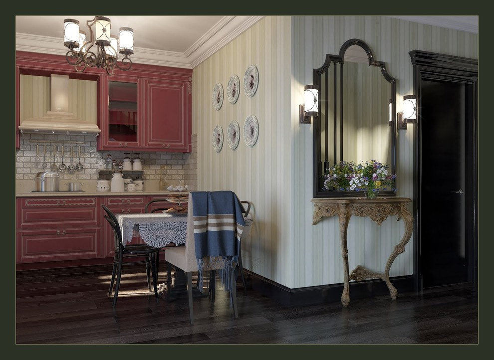 Tatyana's Cottage: interior design and visualizations of mansion in the Russian
